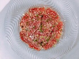 オリーブ牛のカルパッチョ