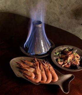 エビの火山焼き