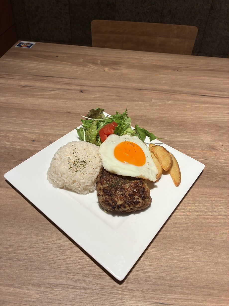 手作りエッグハンバーグ