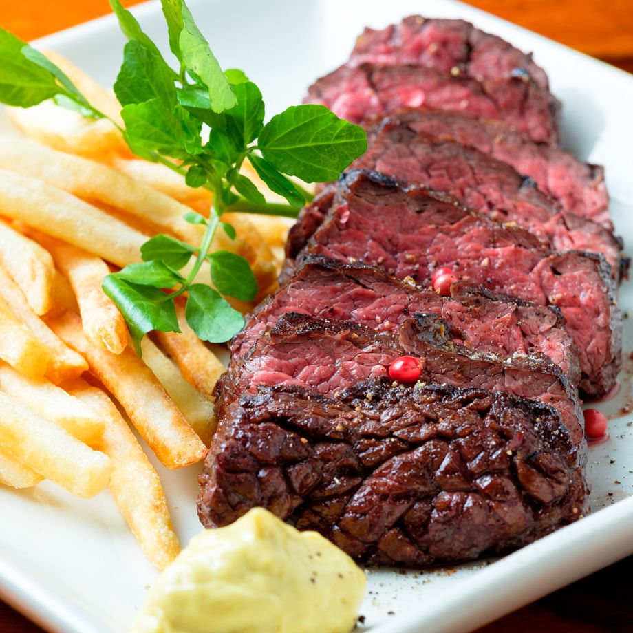 カイノミのステーキ 200ｇ（1600円(税抜)）