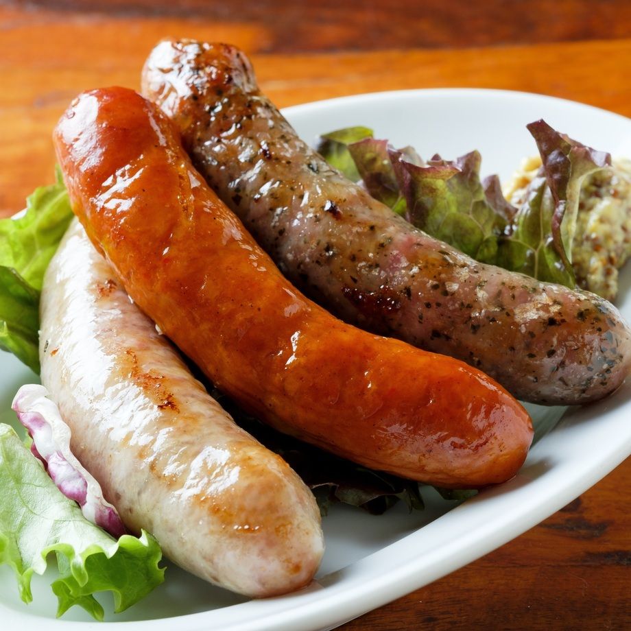 3種ソーセージのグリル（600円(税抜)）