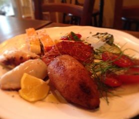 田舎風前菜の盛り合わせ