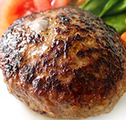 赤ワインソースの　ハンバーグステーキ（950円）