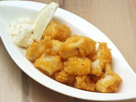 小ヤリイカのリング揚げ