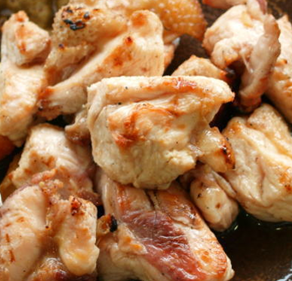 霧島地鶏の塩焼き（600円）