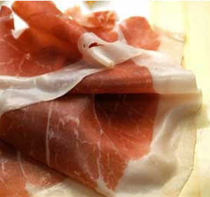 パルマ産　生ハム（600円）