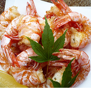 海老のカリカリ（500円）