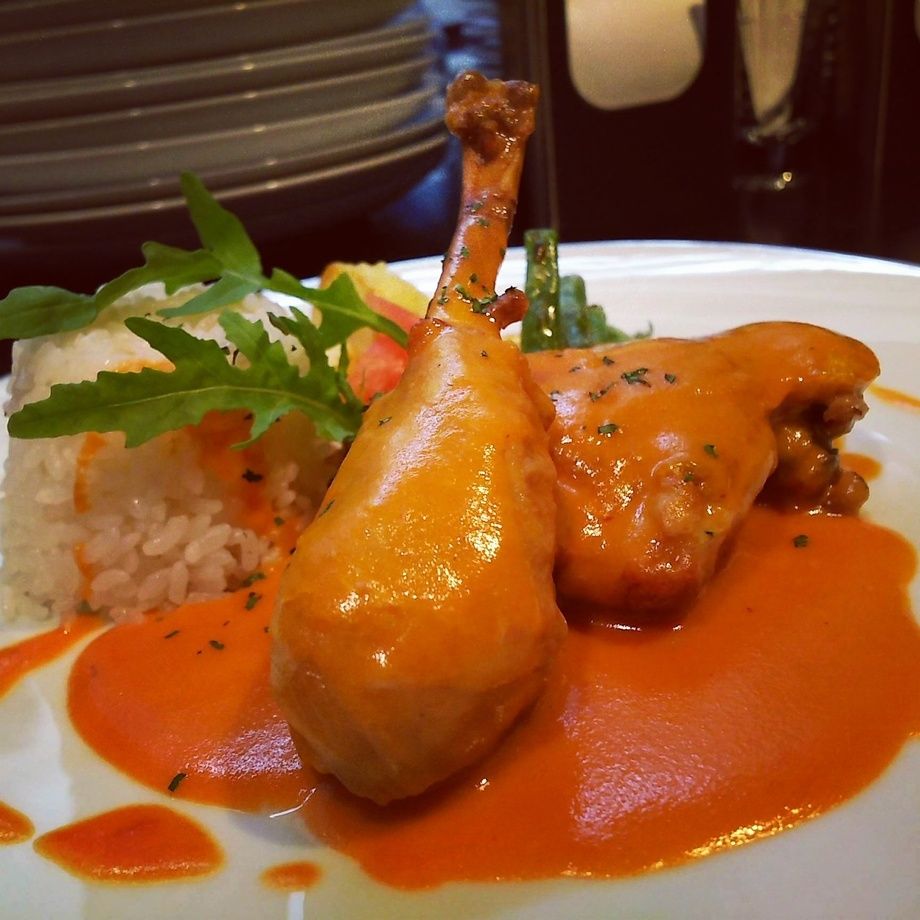 ホロホロ鶏のビネガー風味