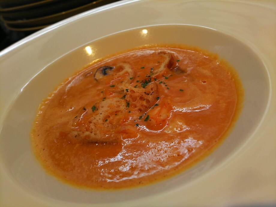 オマールエビのクリームスープ