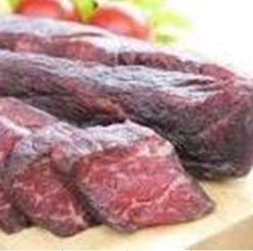 岡山県津山の干し肉（500円）