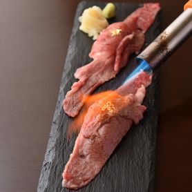 A5山形牛ロース寿司