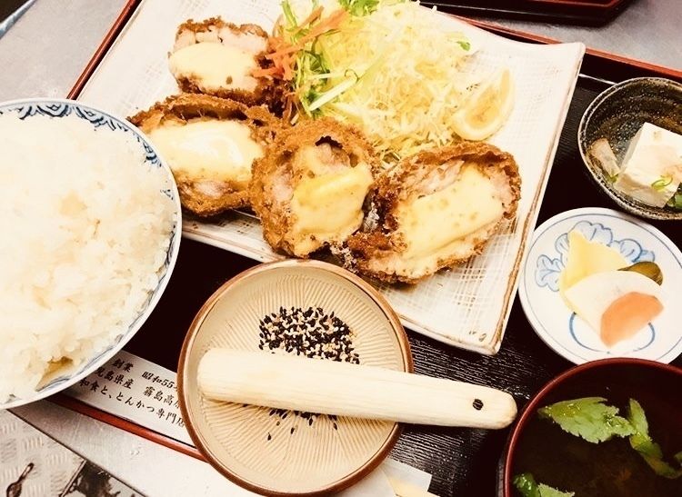 あべどりのチーズかつ御膳　300g