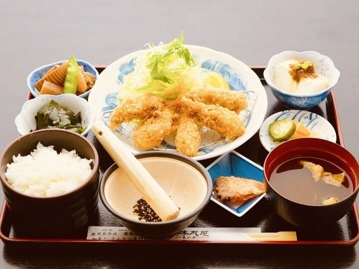 広島産カキフライ御膳