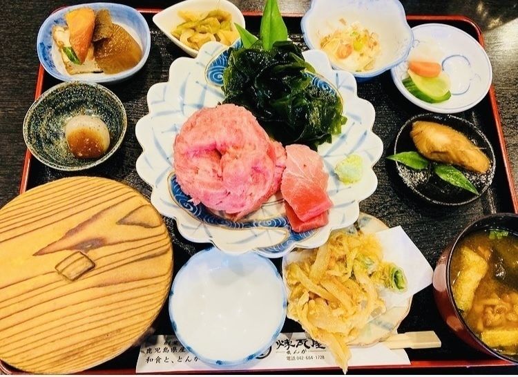 ネギトロ（マグロの叩き）御膳〜売れ切れ次第終了