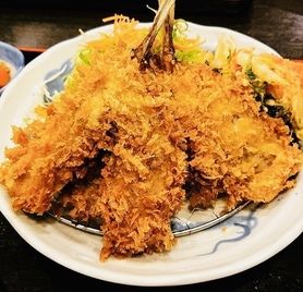 長崎県産の真アジフライ