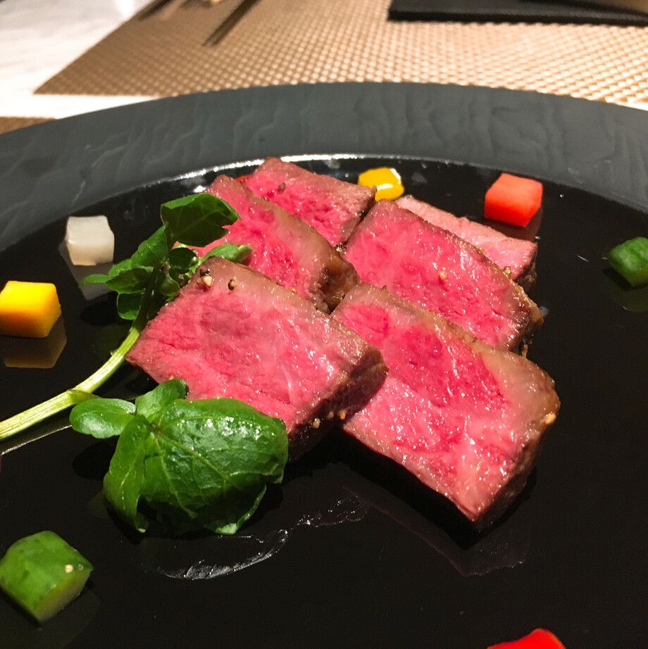 夜空コース～８品～Ａ５等級国産黒毛和牛 赤身ステーキコース