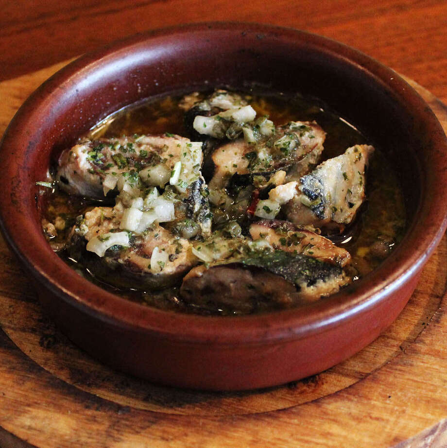 秋刀魚のアヒージョ 