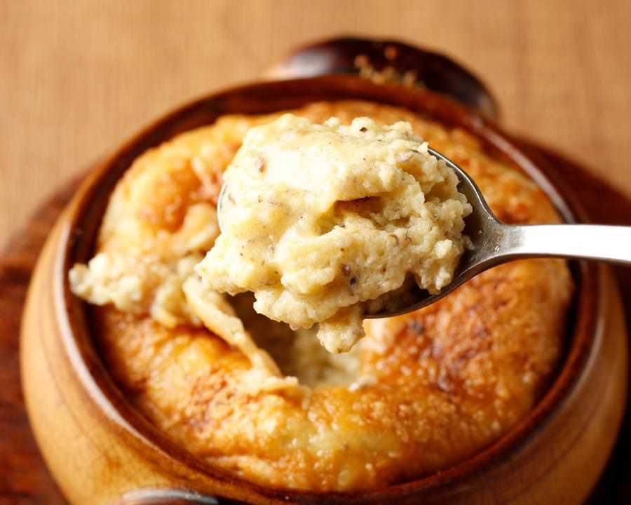 とろーりチーズのスフレオムレツ