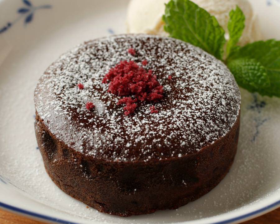 半熟ショコラのテリーヌ