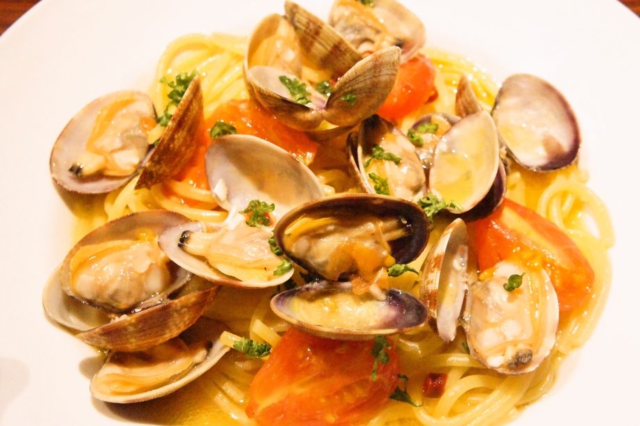 熊本県産大粒あさりのボンゴレビアンコ