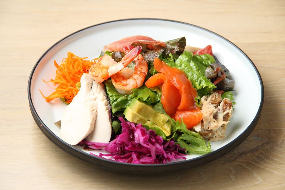 惣菜たっぷり183シェフズサラダ（1200円）