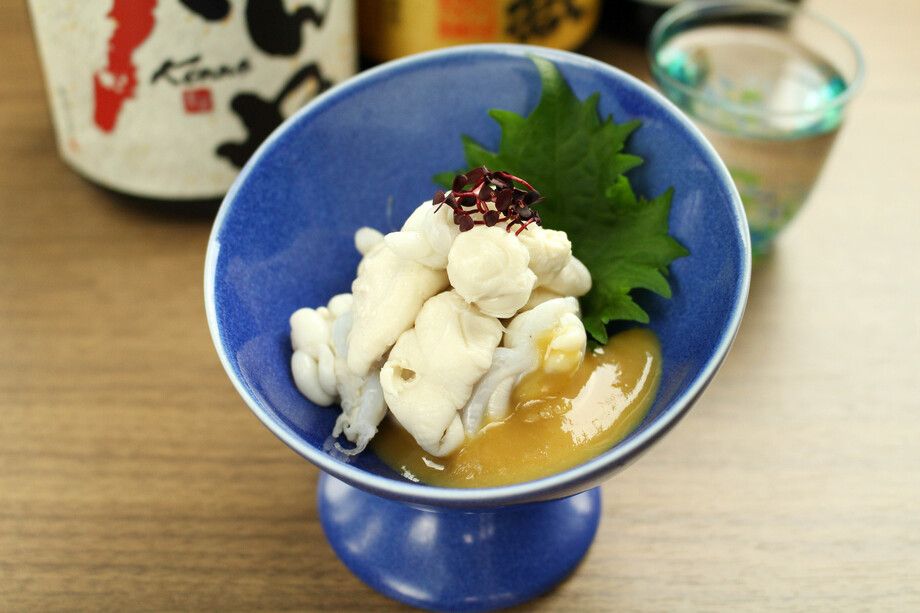 対馬イカの子　ぽん酢