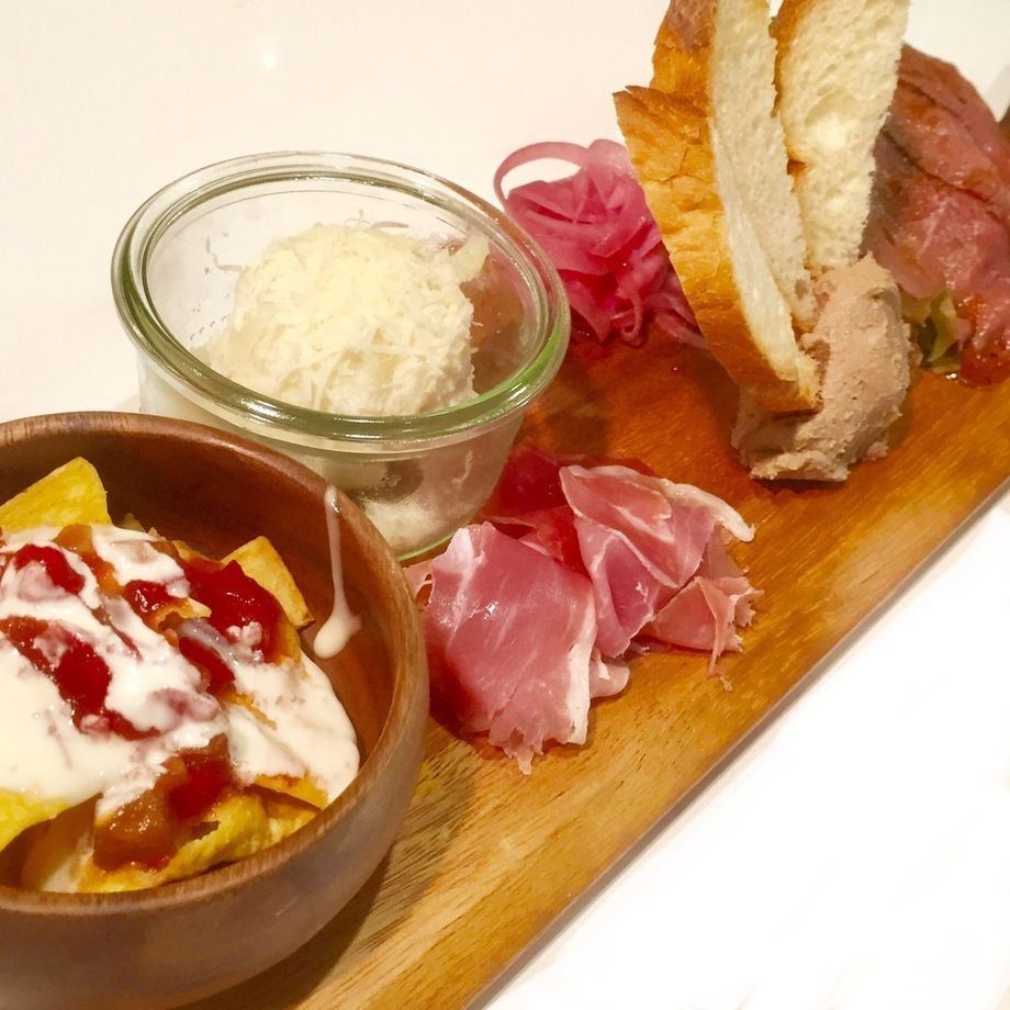 ◆ちょこ盛り前菜◆（三種盛り 780円 （税別）／五種盛り 1,140円 （税別））