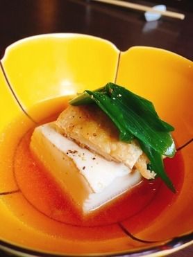 おキツネ煮やっこ