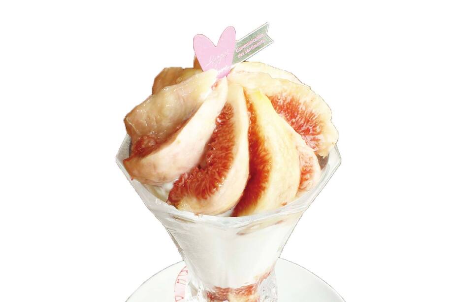 いちじくパフェ（8月下旬から(収穫期のみ））