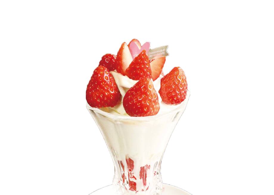 いちごパフェ（1月～5月中旬頃）