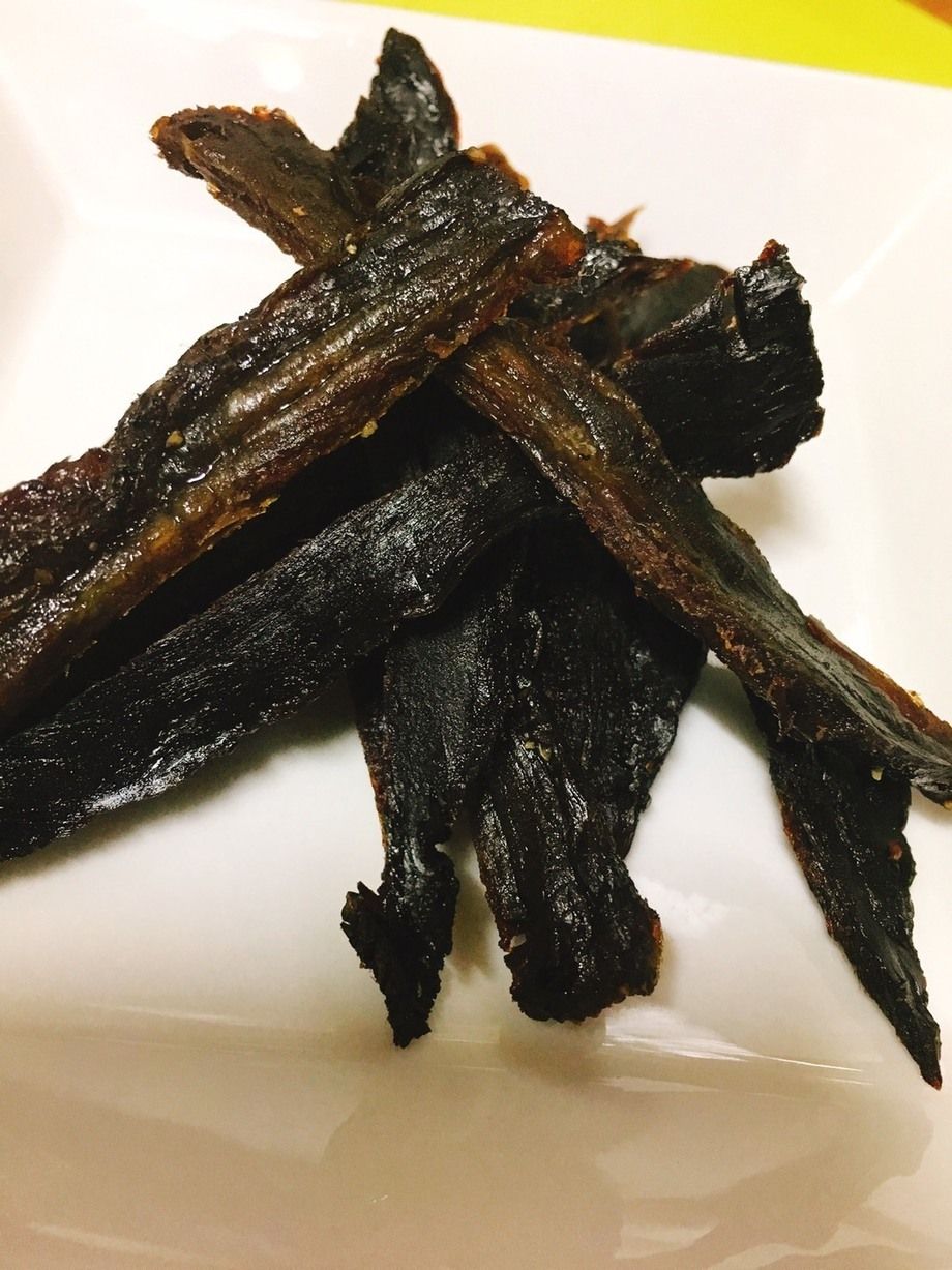 自家製ビーフジャーキー（800円）