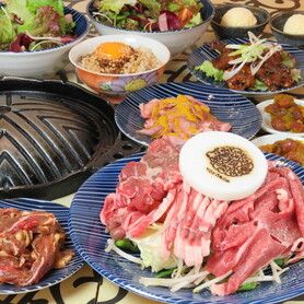 【コスパ最高！】豪華羊焼きコース全9品100分飲み放題付5000円（税込）