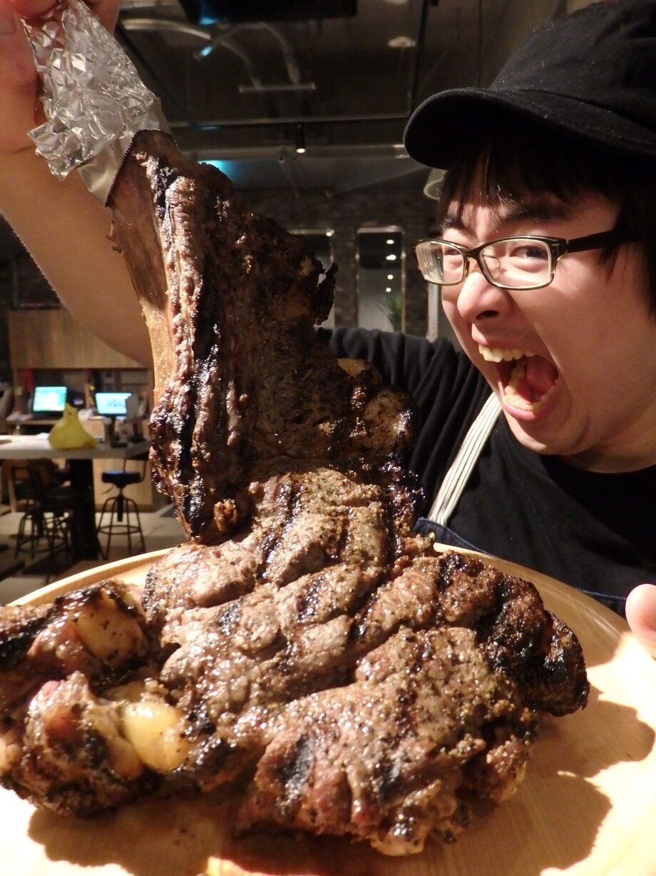 ガブリつき　トマホークコース