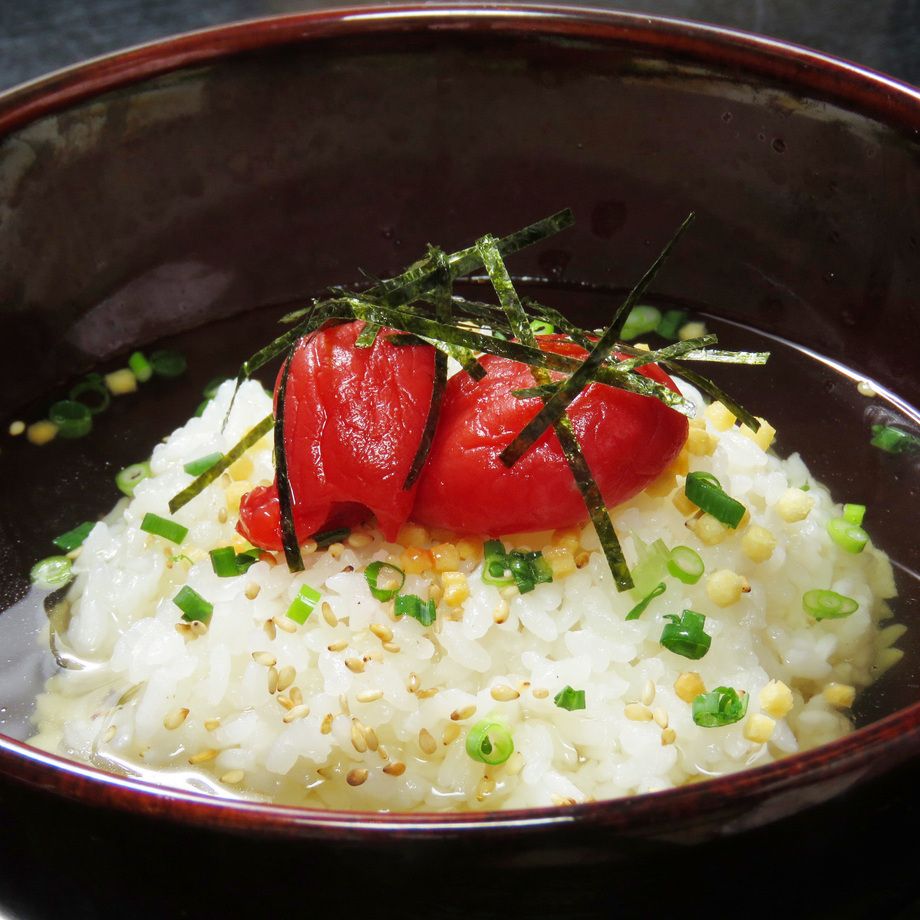 梅茶漬け（500円）