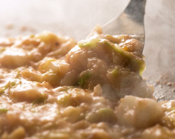 カマンベールもんじゃ焼き