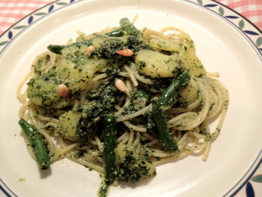 ジェノベーゼ　ランチパスタ（６５０円）