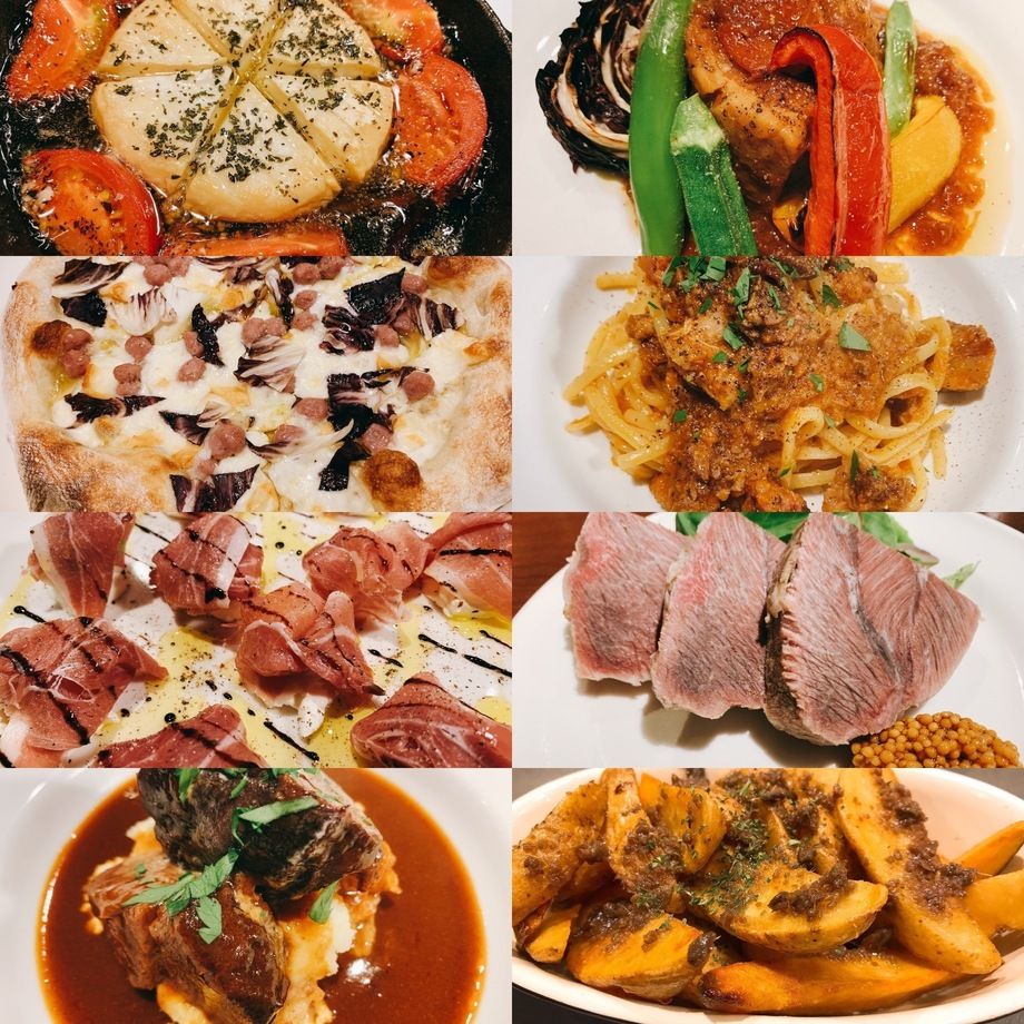 シェフの気まぐれ3時間飲み放題付きコース（4名様〜）（5000円（税込））