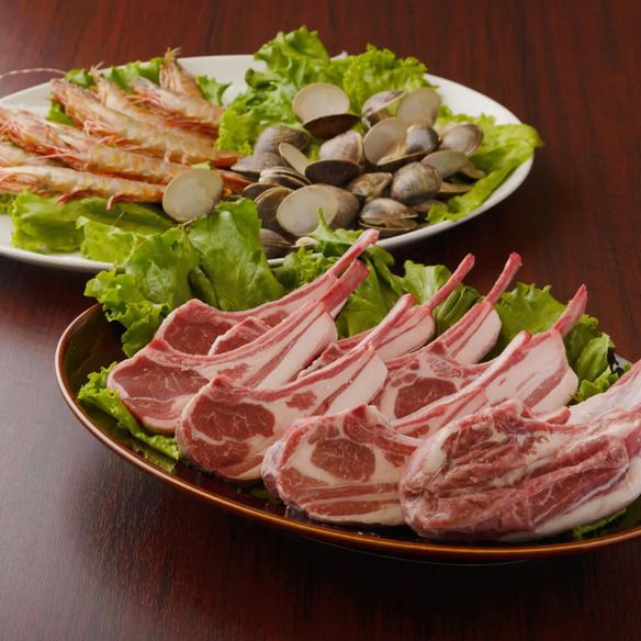 【手作りピザ体験付★豪華BBQ】牛サーロイン・ラムチョップなど