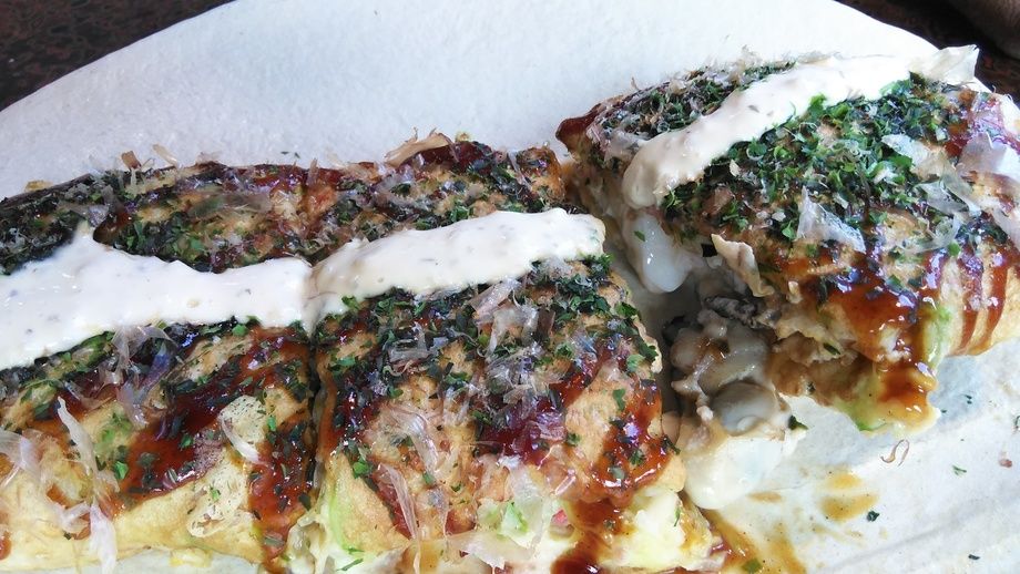 牡蠣貝と帆立のチーズ焼