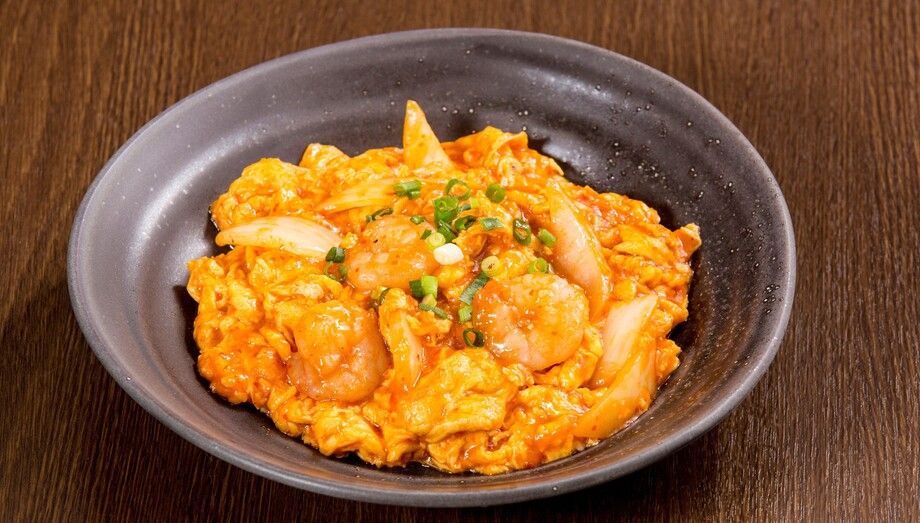 エビと玉子のチリソース炒め（800）