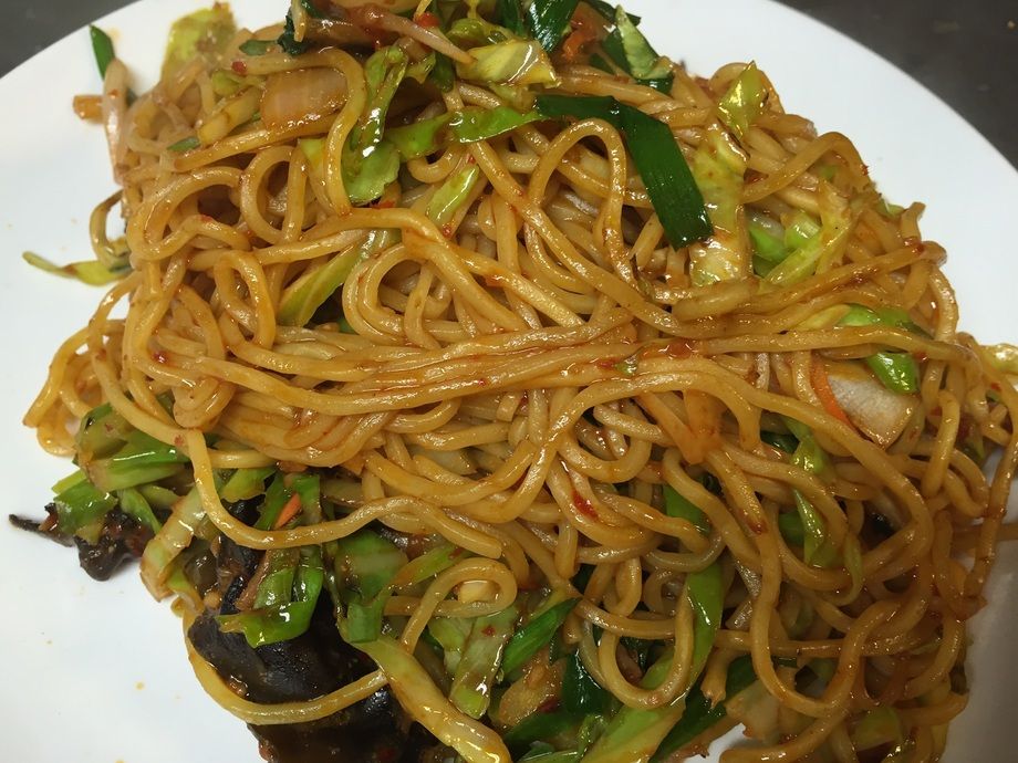 甘酢ピリ辛焼きそば