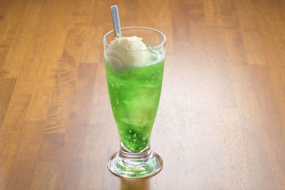 ソーダフロート（税込４５０円）