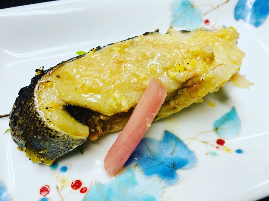 銀ダラの西京焼き