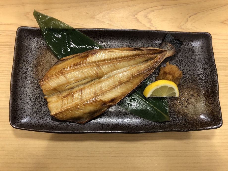 ほっけの開き（830円）
