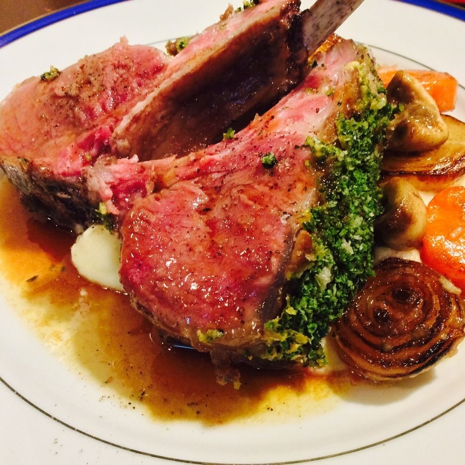 骨付き仔羊のロティ