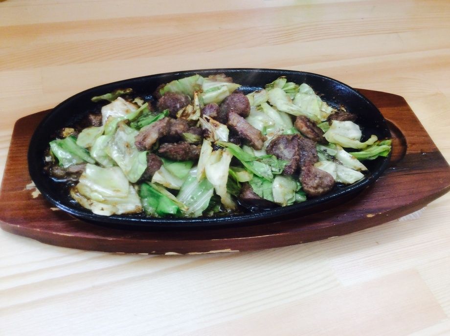 スタミナ鉄板焼1.5人前 (単品)