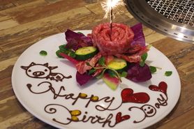 【土、日、祝日限定！ランチ肉ケーキコース】