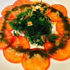 トマトのカルパッチョ