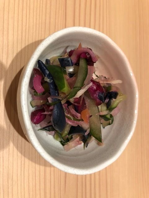 【一品】香物の刻み和え（350円）