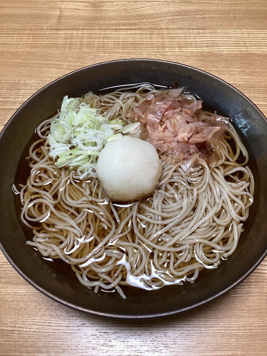 おろしそば（1250円）